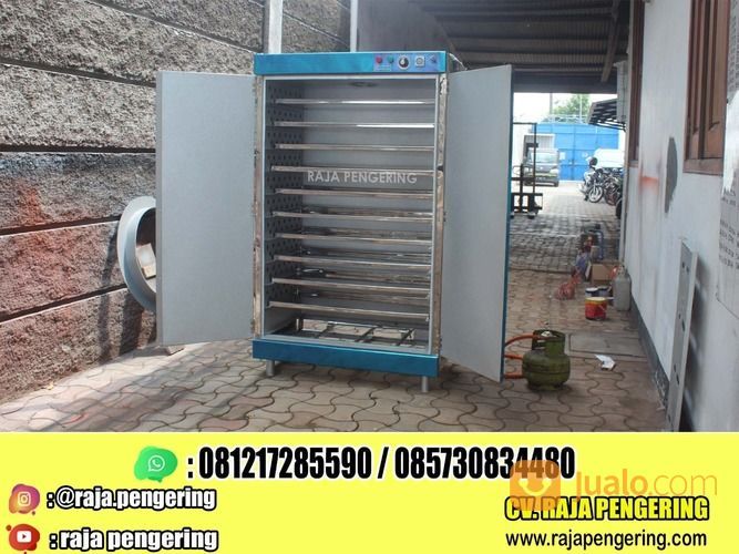 Mesin Pengering Kopra 10 Rak 2 Pintu Tipe Gas