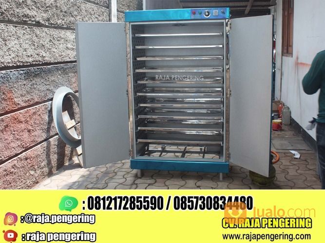 Mesin Pengering Kopra 10 Rak 2 Pintu Tipe Gas