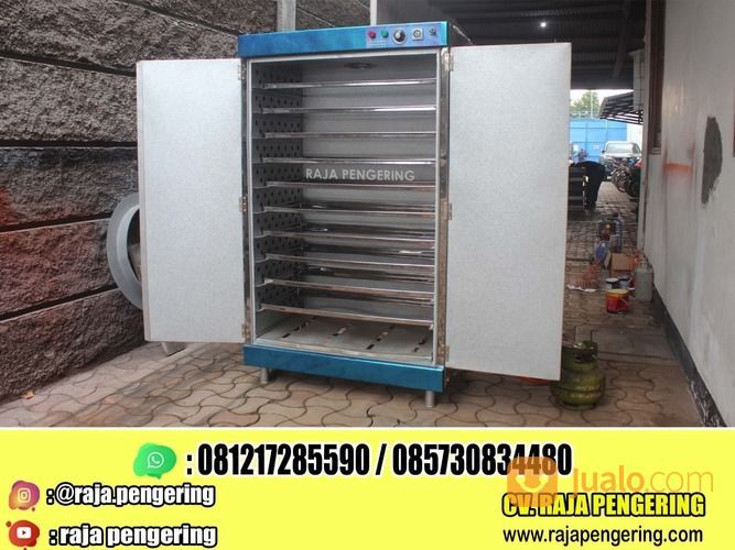 Mesin Pengering Kopra 10 Rak 2 Pintu Tipe Gas