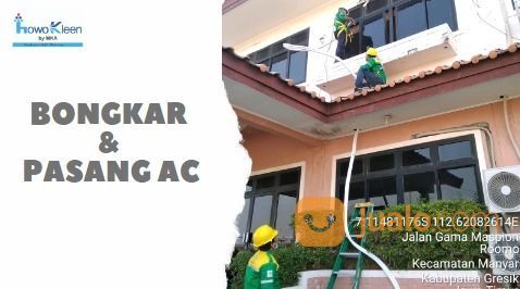 Pasang AC Gresik Bergaransi | Howokleen