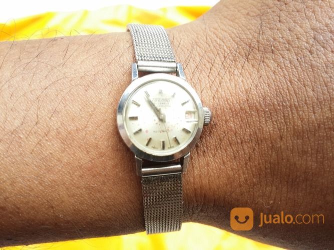 Jam Tangan Cewek Tugaris 21 Jewels Incabloc Automatic Vintage