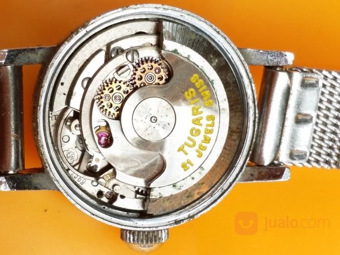 Jam Tangan Cewek Tugaris 21 Jewels Incabloc Automatic Vintage
