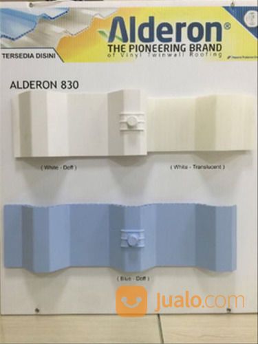 Alderon Twinwall Atap UPVC Gelombang 3 Meter