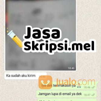 Jasa Joki Skripsi Dan Tugas Akhir