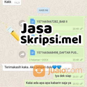 Jasa Joki Skripsi Dan Tugas Akhir