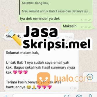 Jasa Joki Skripsi Dan Tugas Akhir