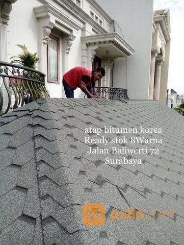 Pusat Atap Bitumen Surabaya Aspal Genteng Korea Shingle Roof Asphalt Roofing