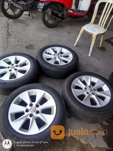 Velg + Ban Oem Original Toyota Alphard Vellfire
