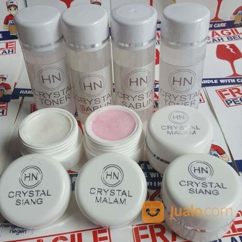 CREAM HN CRYSTAL ORIGINAL / MENGATASI MASALAH KULIT WAJAH BERJERAWAT