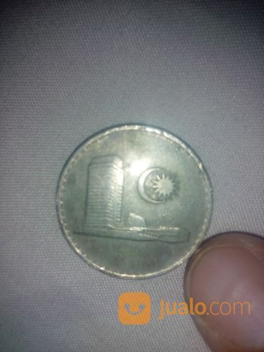 Uang Logam Kuno 20 Sen Malaysia Th 1988