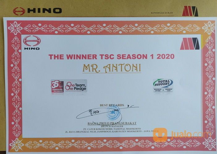 Harga Hino 500 Terbaik Fm260jd