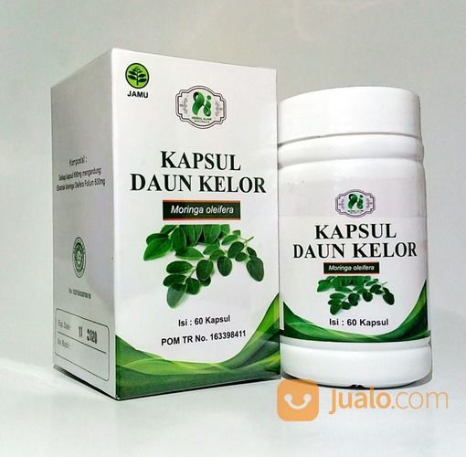 Kapsul Daun Kelor / Ekstrak Daun Kelor Isi 60 Kapsul