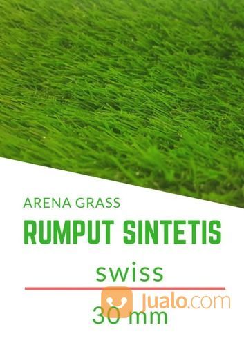RUMPUT SINTETIS SWISS TEBAL 30 MM