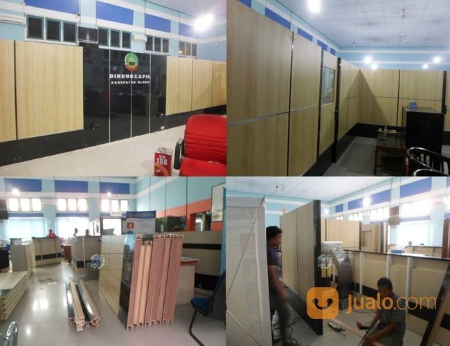 Sekat Ruang Kantor Knockdown