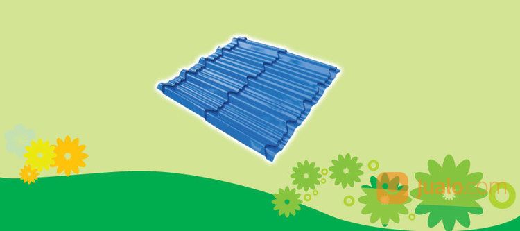 Atap Genteng Metal Surya Colour +Jasa Pasang Haraga Sendiri