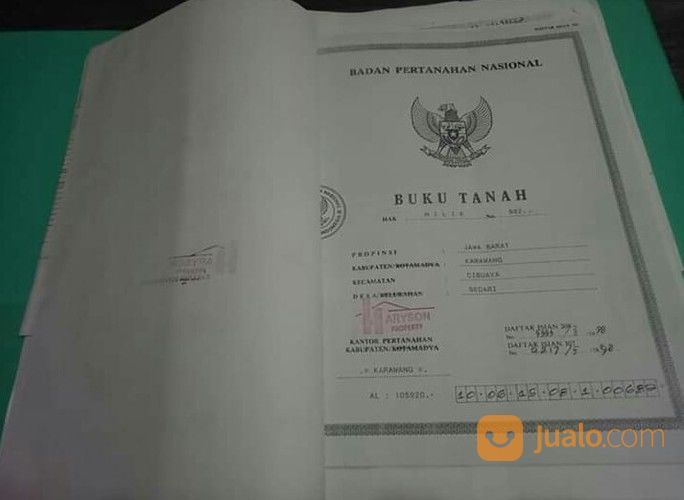 Tanah Invest 3.420 Ha - Ddls. Sedari Karawang