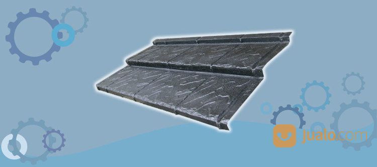 Atap Fancy Batuna 2 Susun +Jasa Pasang(Harga Sendiri)