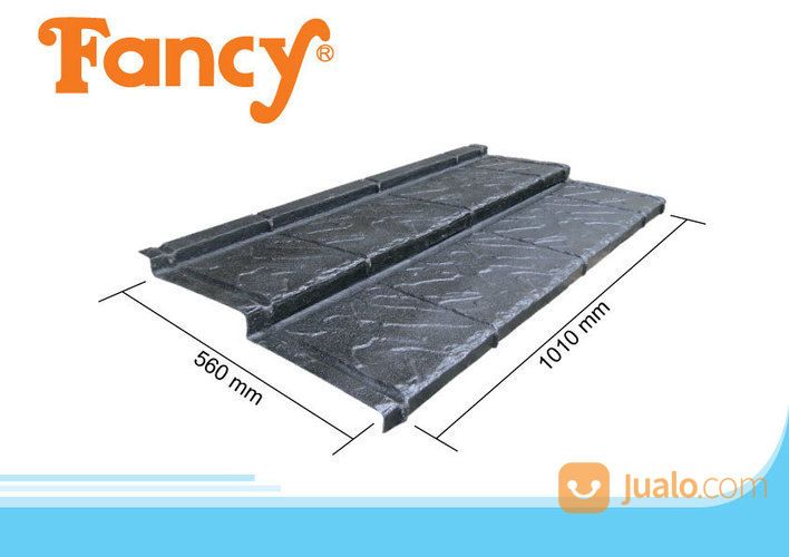 Atap Fancy Batuna 2 Susun +Jasa Pasang(Harga Sendiri)
