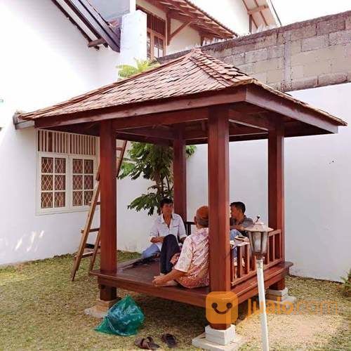 Spesialis Pembuatan Gazebo, Bubut Kayu,& Rumah Kayu