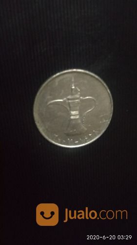 KOIN KUNO DARI ARAB NOMINAL 1 DIRHAM KONDISI MULUS MURAH