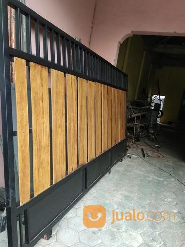 Pagar Besi Minimalis Dg Woodplang