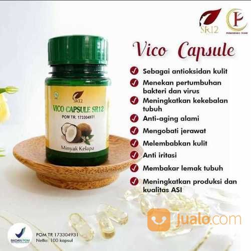 VICO CAPSULE / VCO CAPSULE / VICO KAPSUL / VCO KAPSUL / MINYAK KELAPA KAPSUL By SR12 SKINCARE