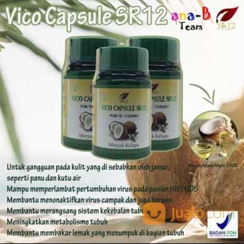 VICO CAPSULE / VCO CAPSULE / VICO KAPSUL / VCO KAPSUL / MINYAK KELAPA KAPSUL By SR12 SKINCARE
