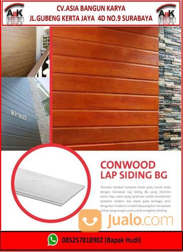Conwood Lap Siding BG (Dinding) + Jasa Pasag Harga Sendiri