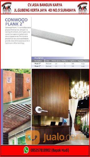 Conwood Plank 2'' + Jasa Pasang Harga Sendiri