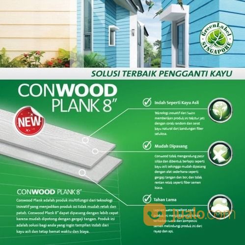 Conwood Plank 8'' + Jasa Pang Harga Sendiri