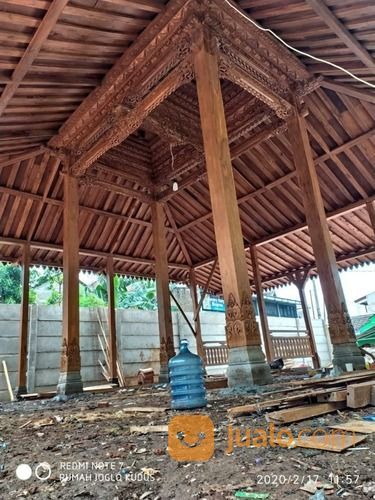 Produksi Spesial Rumah Joglo Bahan Kayu Jati Dinding Gebyok Ukiran Jepara Dan Pendopo Joglo