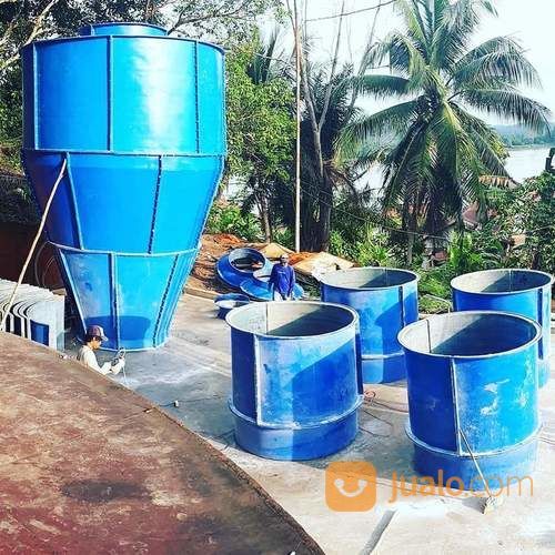 Tangki Air Fiberglass Silinder Water Tank