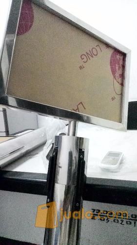 Signage Poster Ukuran A4 Model Landscape (Frame Display Tiang Antrian)