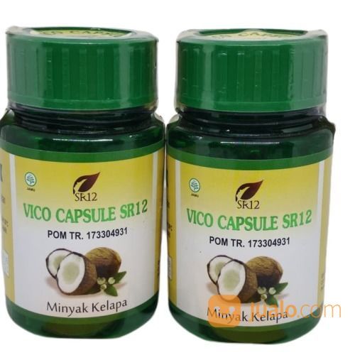 VICO CAPSULE / VCO CAPSULE / VICO KAPSUL / VCO KAPSUL / MINYAK KELAPA KAPSUL By SR12 SKINCARE