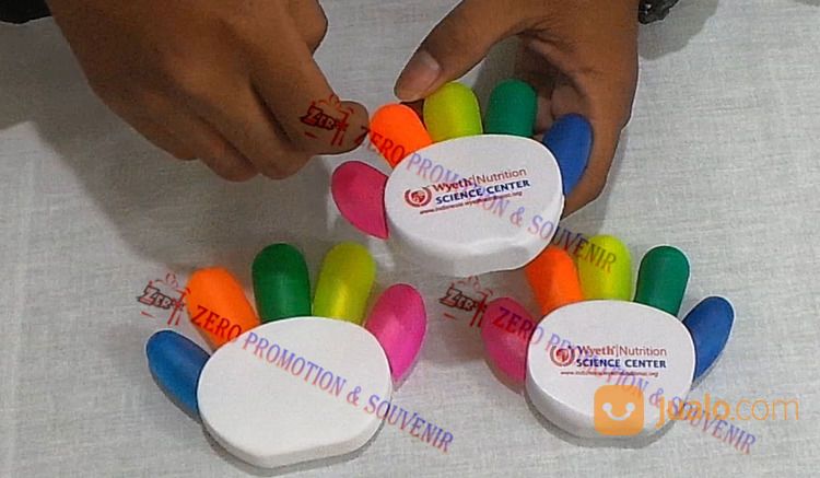 5 In 1 Tangan Bentuk Stabilo - Minimal Pemesanan 300pcs