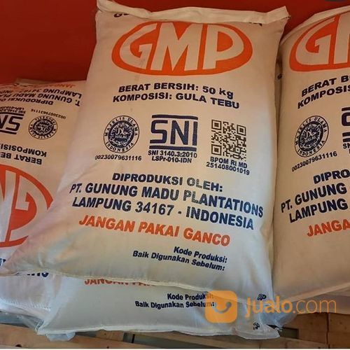 Gula Pasir Gmp 50 Kg Putih Dan Gula Merk Lain