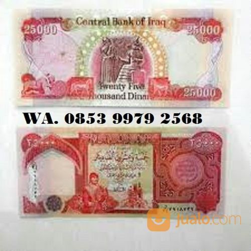Dinar Irak Pecahan Dan Set Baru Wilayah Makassar.