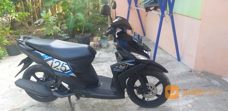 Yamaha Mio M3 Tahun 2017 Warna Hitam Km 34 Ribu Kondisi Mulus Mesin 125 Cc