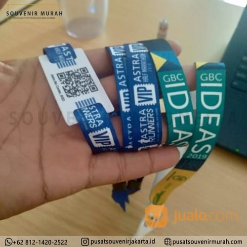 Jasa Cetak Tiket Gelang Wristband Termurah Di Jakarta