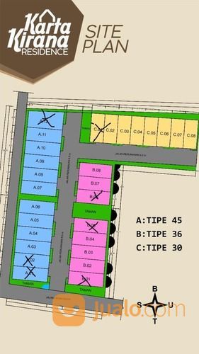 Karta Kirana Residence Perumahan Mungil Khas Skandinavia Di Klaten