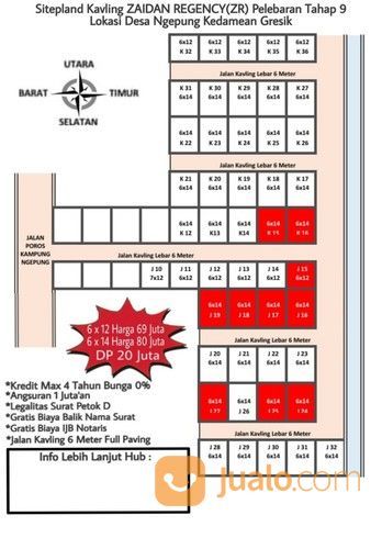 Tanah Kavling Ukuran Jumbo Murah