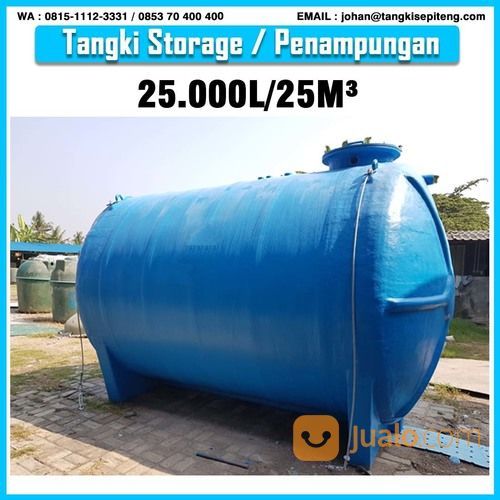 Tangki Storage 25000 Liter/25m3 - Tangki Solar - Tangki Penampungan
