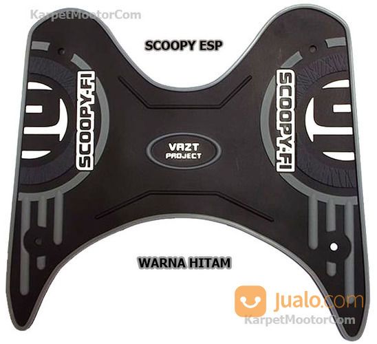 Karpet Motor Honda Scoopy ESP 2020 Bahan Karet Berkualitas Elastis Anti Licin Motif Trendy