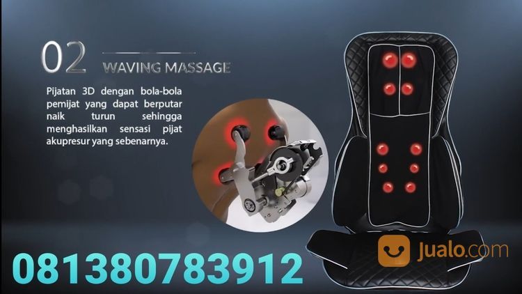 Kursi Pijat Portable Bisa Di Mobil Atau Rumah Tipe Advance Neo Otomomi 3