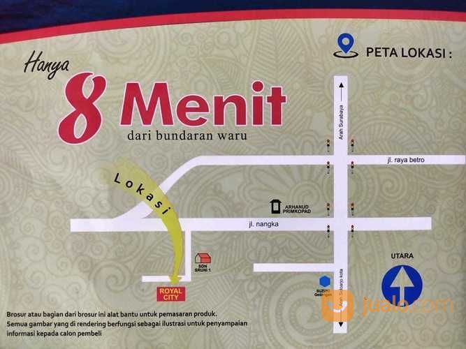 RUMAH MURAH SIDOARJO ROYAL CITY RESIDENCE GEDANGAN