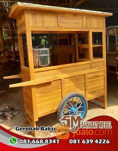 Gerobak Bakso Standar Kuat Hemat Dan Terpercaya