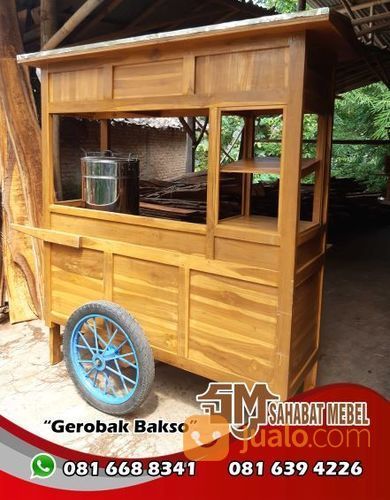 Gerobak Bakso Standar Kuat Hemat Dan Terpercaya