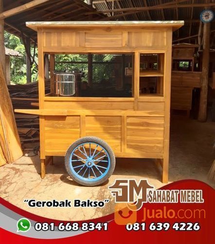 Gerobak Bakso Standar Kuat Hemat Dan Terpercaya