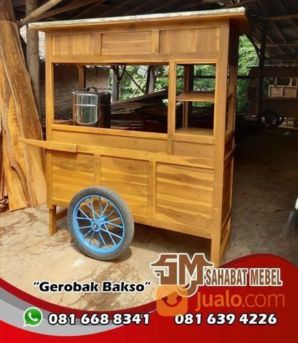 Gerobak Bakso Standar Kuat Hemat Dan Terpercaya