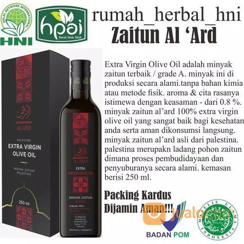 Minyak Zaitun Al Ard Asli Palestina